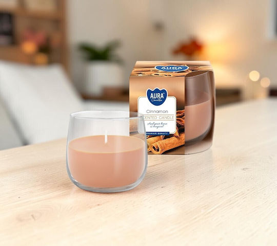 Bispol Lumânare Aromatică în Borcan cu Miros de Scorțișoară 130gr