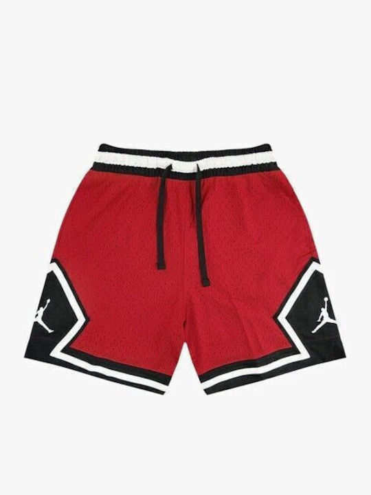 Diamond Αθλητική Ανδρική Βερμούδα Dri-Fit Κόκκινη