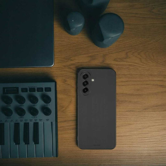 Spacecase Husă Back Cover Din Silicon Neagră (Galaxy A17)