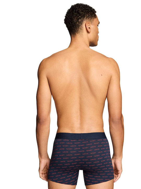 Мъжки Боксерки Navy/Червени 2Pack