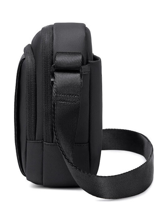 Herren Schulter / Crossbody Tasche Grau