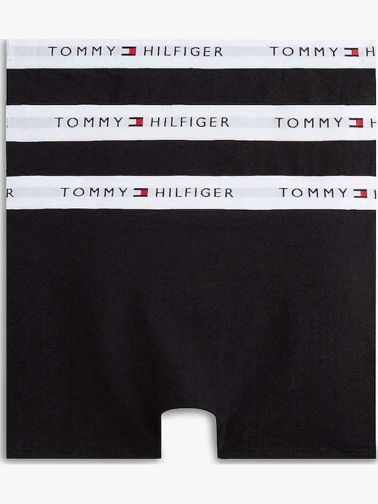 Tommy Hilfiger Σετ Παιδικά Βρακάκια Μαύρο 3τμχ