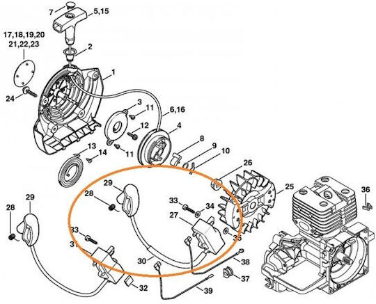 Ηλεκτρονική Stihl 4134-400-1306