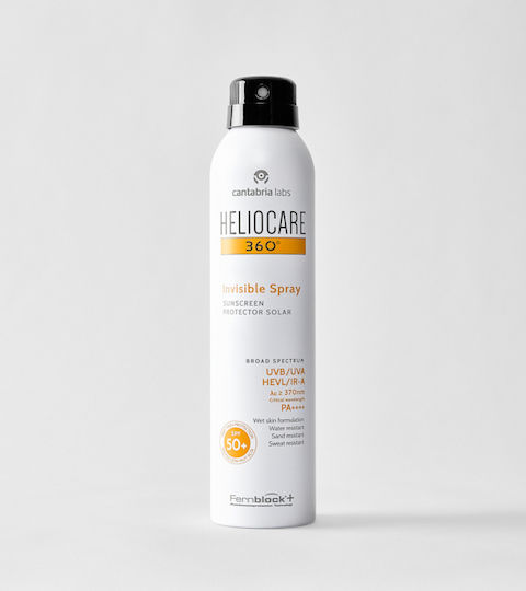 Cantabria labs Heliocare 360° Invisible Αντηλιακή Λοσιόν Σώματος SPF50 σε Spray 200ml