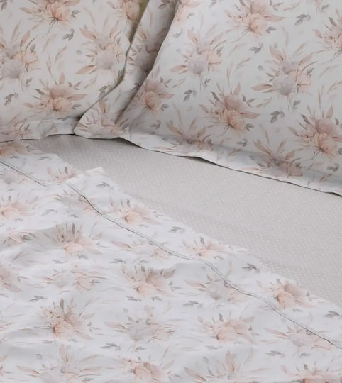 Das Home Daily Σετ Υπέρδιπλο 4τμχ 240x260εκ. Cream Das Home Daily Σετ Υπέρδιπλο 4τμχ 240x260εκ. Cream