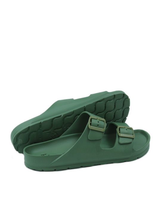 Men's Sandals in Green Colour