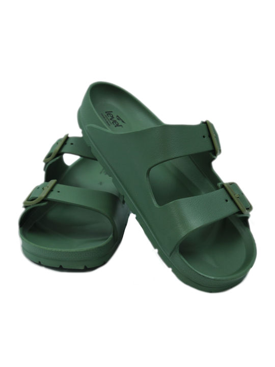 Men's Sandals in Green Colour