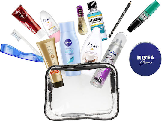 Stop To Shop Custom Bundle Travel Essentials Kit In A Pvc Vanity Case Women