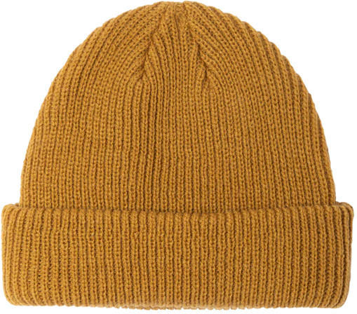 Unisex Beanie Strickmütze in Gelber Farbe