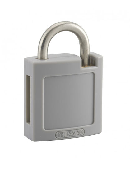 Plastic Padlock Cover Lockout Mach3 40 mm Gray Thirard 00084713