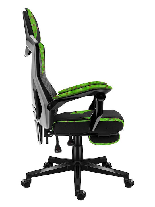 Huzaro Combat 3.1 Fabric Gaming Chair with Footstool Pixel