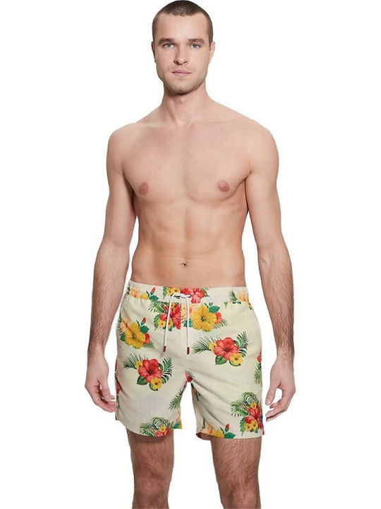 Men's Swimwear Multicolour Floral Shorts F3GT19WO07G P07J