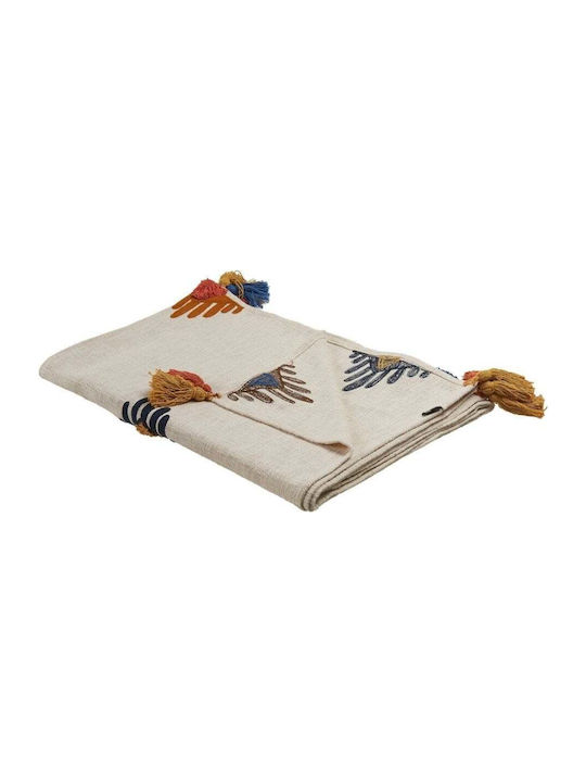 Beliani Armchair Throw 130x180cm Multicoloured