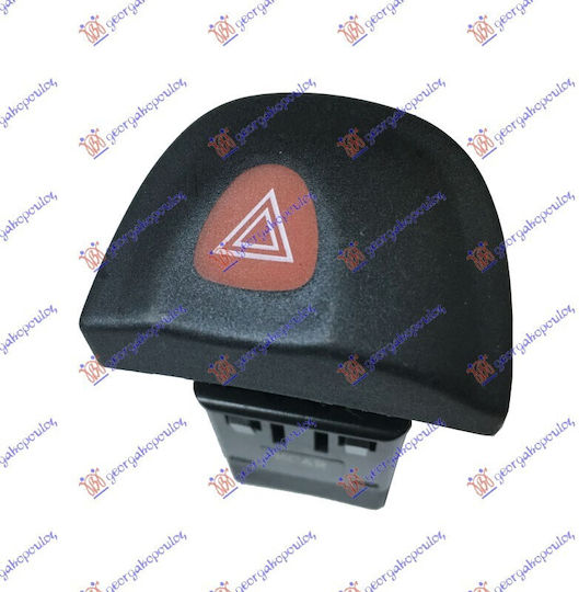 Превключвател На Аварийните Светлини 8pin Подходящ За Renault Megane Sedan 1999-2002 Lm0/lm1 7700435867 1 Бр