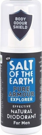 Salt of the Earth Salt Of The Earth Pure Armour Explorer for Men Deodorant Spray Aluminium Free 100ml