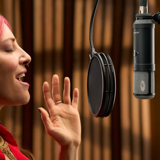 Universal Audio Sphere LX Кондензаторен Микрофон Шоково монтиран за Вокали в Черен Цвят
