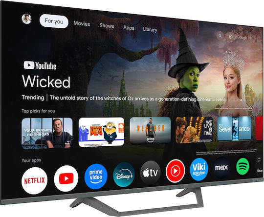 Tesla Smart Τηλεόραση 43" Full HD QLED Series 6 HDR (2026) Q43E665GFS
