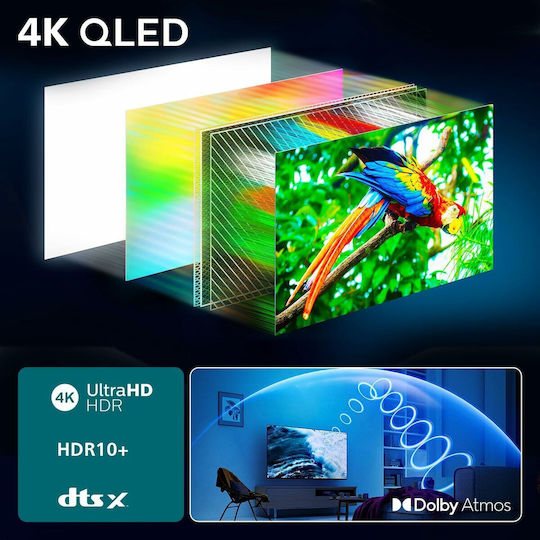 Philips Смарт Телевизор 75" 4K UHD QLED PUS7810 HDR (2025)
