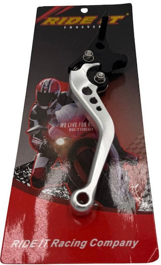 Ride It Manetă Frână Motocicletă Reglabilă Argintie 2316101