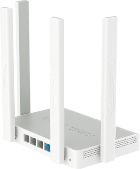 Keenetic Безжичен Рутер Wi-Fi 5 - Wi-Fi 5 с 4 Порта Ethernet