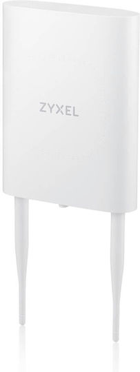 Zyxel NWA55BE Outdoor WiFi Mesh Network Access Point Wi-Fi 7 Dual Band (2.4 & 5GHz) for Outdoor Placement