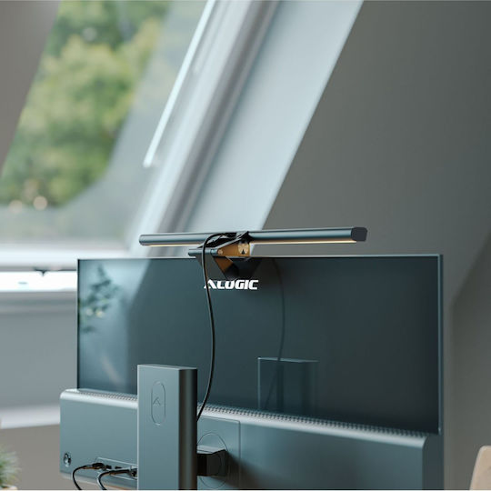 Alogic Illuminate Light Bar Уеб Камера 4K с Автофокус Сива