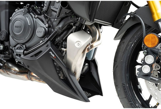 Протекция Картер Карнина Engine Spoiler Мат Черен Yamaha Mt-07 Y-amt '25-'26 Tracer 7 Gt '25-'26 22415j Puig