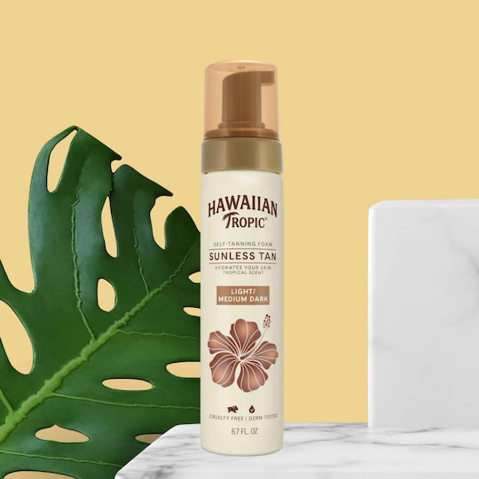 Hawaiian Tropic Self Tanning Mousse Σώματος Light / Medium 200ml