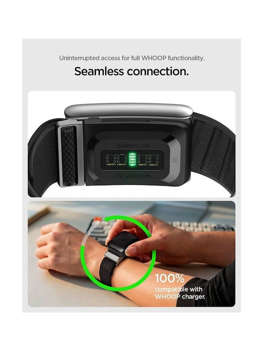 Spigen Текстилна Каишка Wbf3 Черна Whoop 5.0 Amp10187