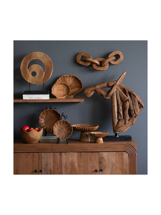 Artekko Decorative Room Wooden 35x12x45cm