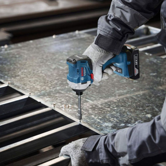 Bosch 06019N2022 Brushless Μπουλονόκλειδο Μπαταρίας 18V 1x2Ah με Υποδοχή 1/4" & Hex