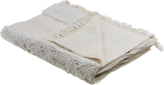 Beliani Πολυθρόνας Π130xΜ180cm White