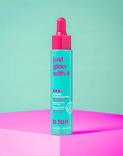 B.Tan Glow Selbstbräuner Tropfen für Gesicht 30ml