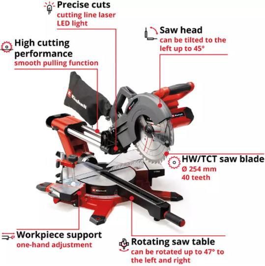Einhell TE-SM 36/10 Fierăstrău Circular 36V Solo