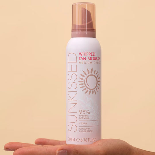 Sunkissed Whipped Self Tanning Mousse Σώματος Medium / Dark 200ml