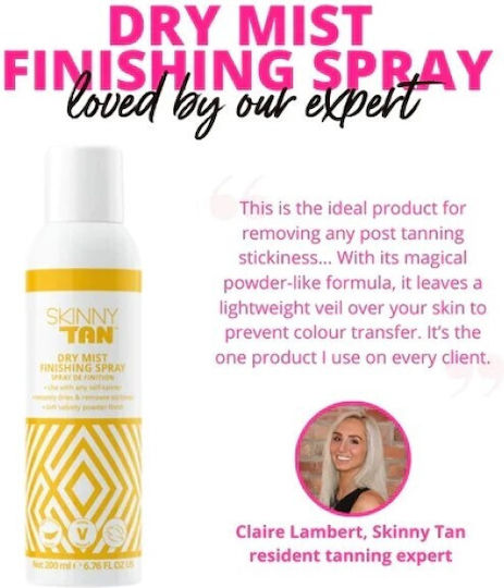 Skinny Tan Dry Mist Self Tanning Mist Body 200ml