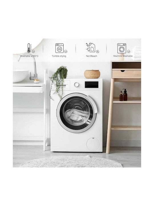 Epicmarket Wasserdichte Kissenbezüge Set Weiß 80x80cm