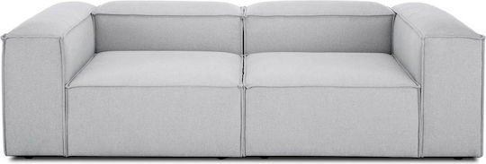 Stewehome Διθέσιος Καναπές Σαλονιού 2τμχ Γκρι 220x110x70cm
