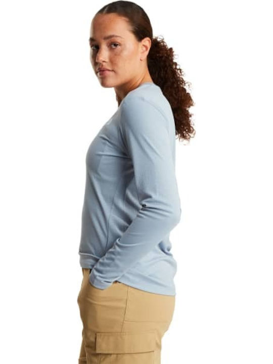 Women's Summer Long Sleeve Blouse Frost Grey