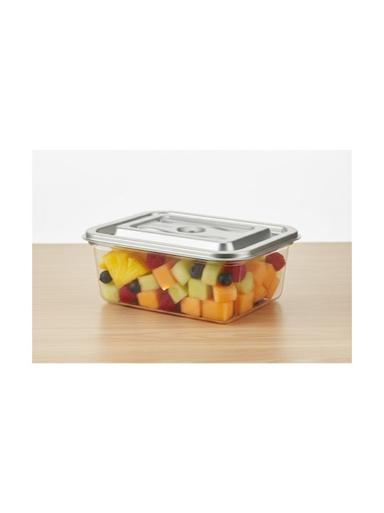 Colorato Glass Lunch Box Silver 4.8lt