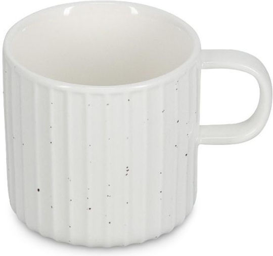 Salt & Pepper Σετ Φλιτζάνια Cappuccino από Πορσελάνη Λευκά 205ml 4τμχ