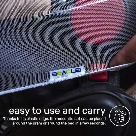Mosquito Net for Stroller Made of Tulle 163x163cm
