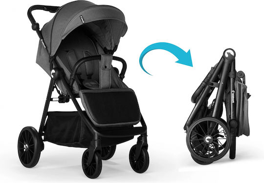 Kidnort Carucior Copii Potrivit Pentru Nou-Născut Negru 9.35kg
