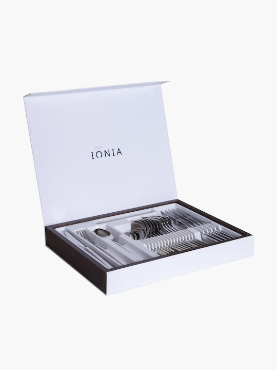 Ionia Set de Tacâmuri Argintii 30 Bucăți