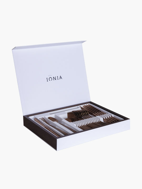 Ionia Set de Tacâmuri Cupru 30 Bucăți