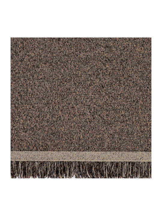 Borea Plexis Sesselüberwurf Chenille 150x180cm Braune Herstellerfarbe