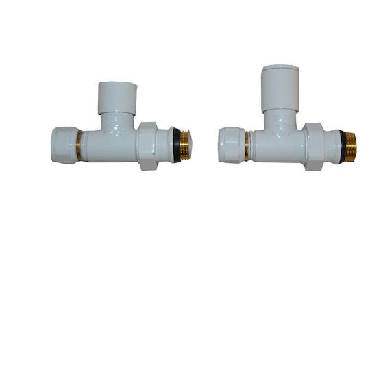 Comutator Drept Buclă Exterioară ½" Pentru Corp Radiator