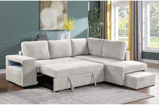 Flexy Colțar Canapea Pat 250x202x91cm