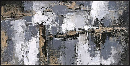 HomeMarkt Abstract Painting on Canvas 142x72cm