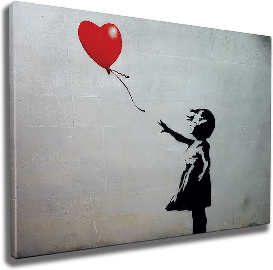 Πίνακας Αντίγραφο του Banksy σε Καμβά 70x50 cm
